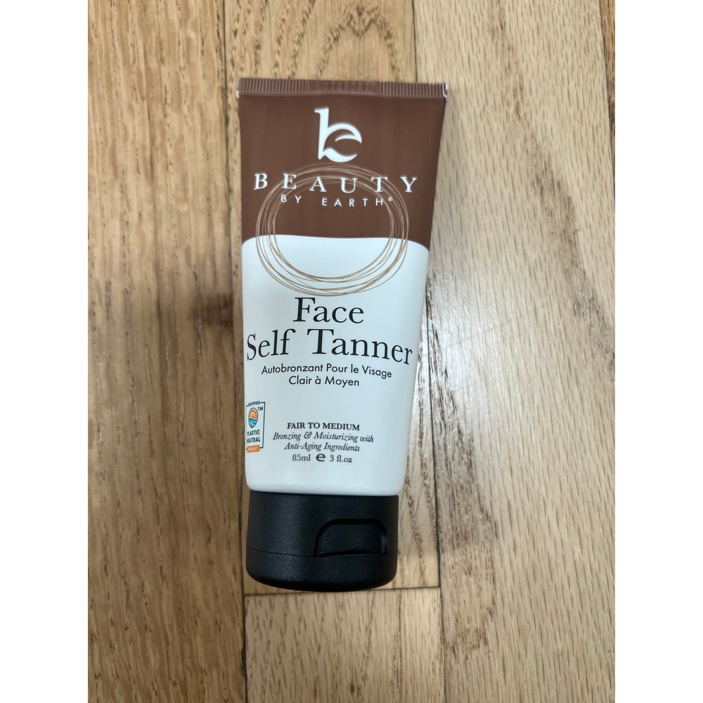 Beauty By Earth Face Self Tanner Women 3 fl oz Fair to Medium NEW